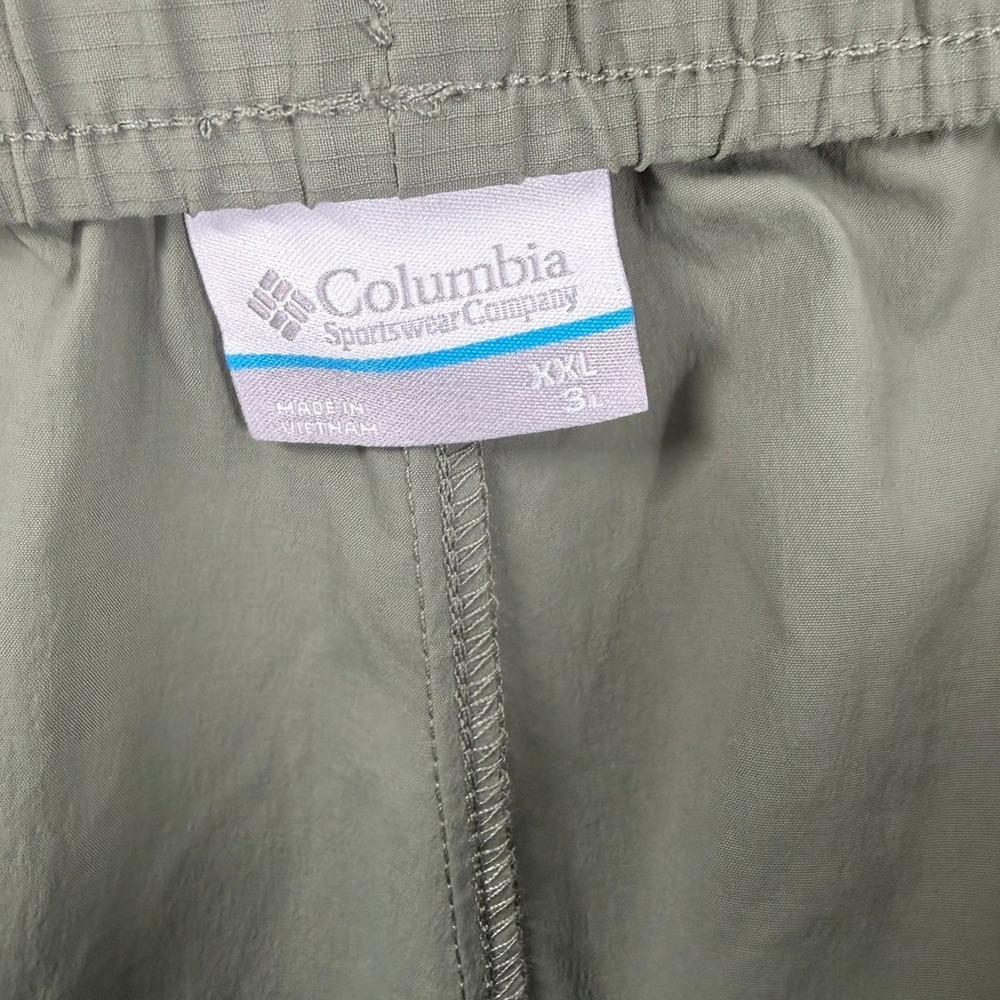 Columbia PFG Open Water Shorts Women's XXL 3" Inseam Sage Green Performance‎ New - Picture 8 of 9